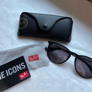 RayBan Erika Classic Sunglasses - Black